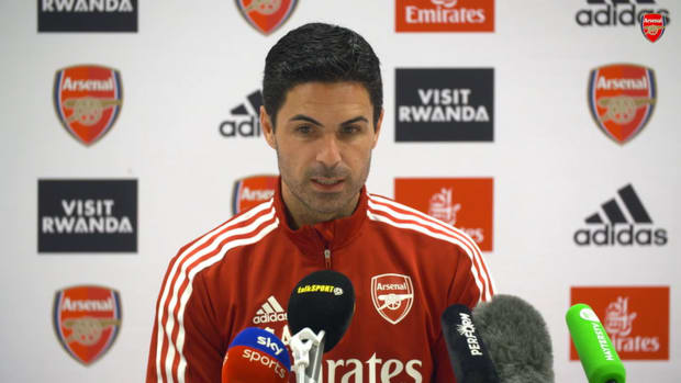 Arteta on Tomiyasu and Man United clash